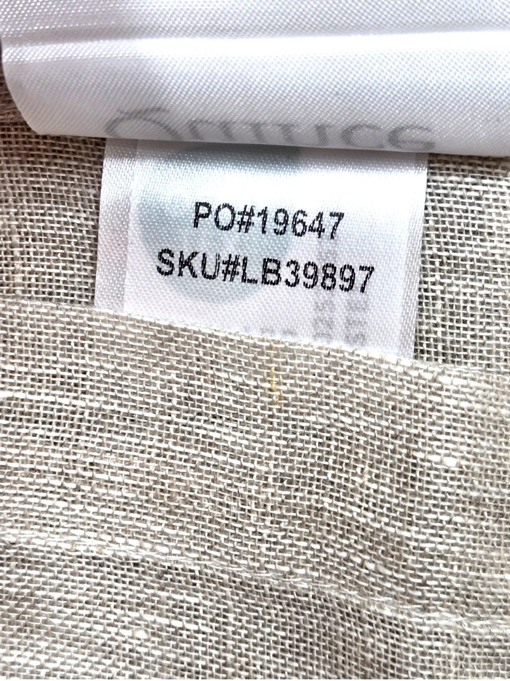 NWT QUINCE Set Of 2 48x96 European Linen Sheer Curtains Flax 9870